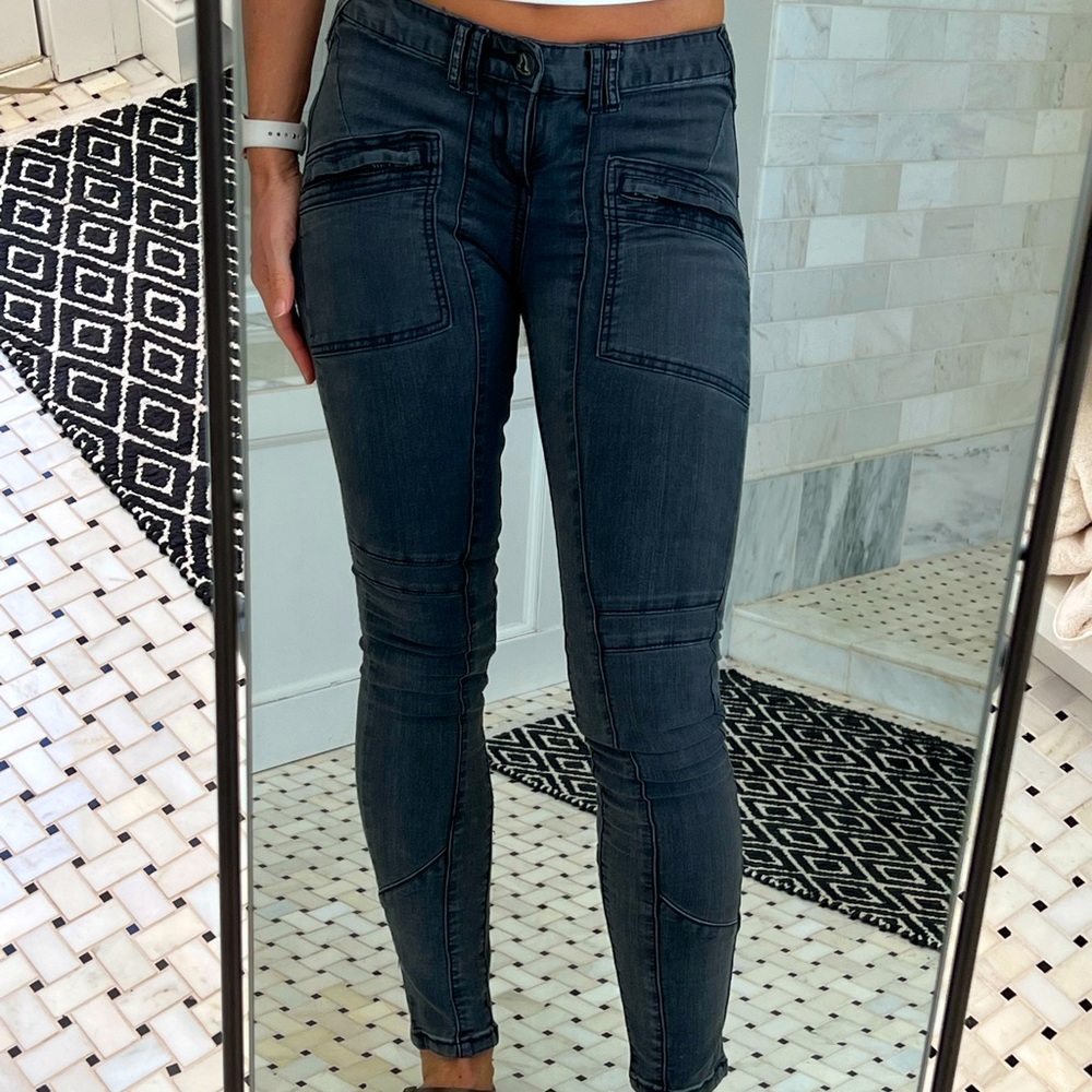 Free People size 29 black jean